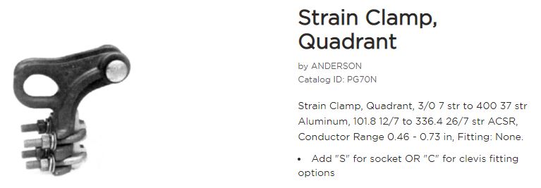 Strain Clamp 3/0-336